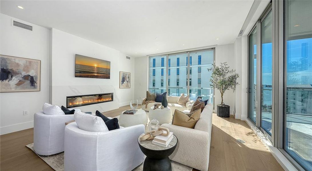 Furnished interior view inside a new home in , Sarasota (Image 11). Furnished interior view inside a new home in , Sarasota (Image 11).