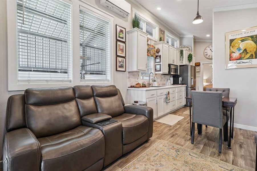 Full living room view. Full living room view.