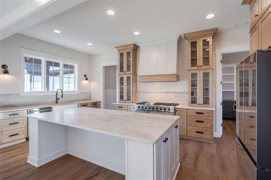 Furnished interior view inside a new home in , Monroe (Image 9).