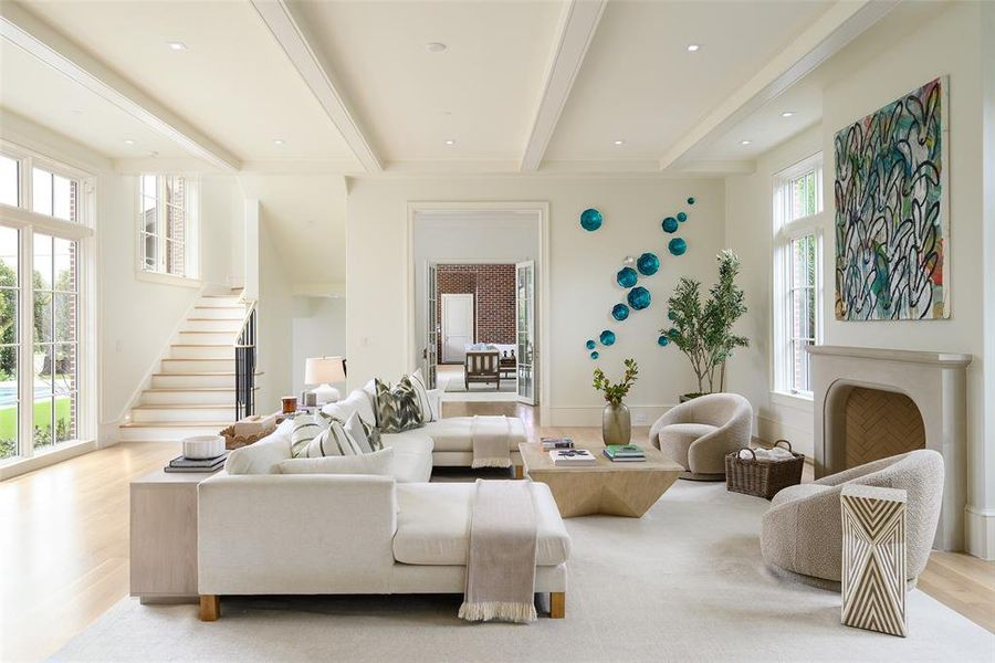 Furnished interior view inside a new home in , Highland Park (Image 14).