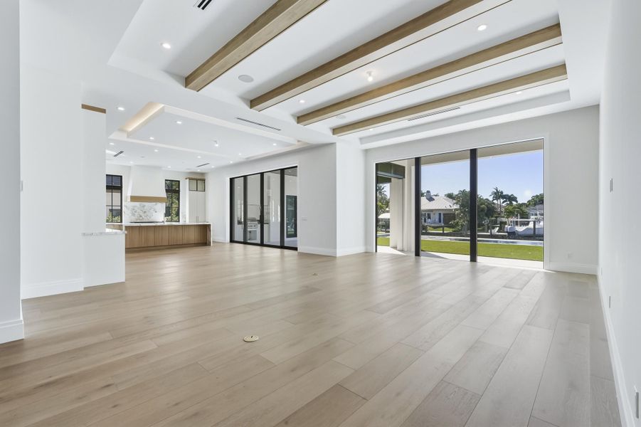 LIVING ROOM AND DINING ROOM