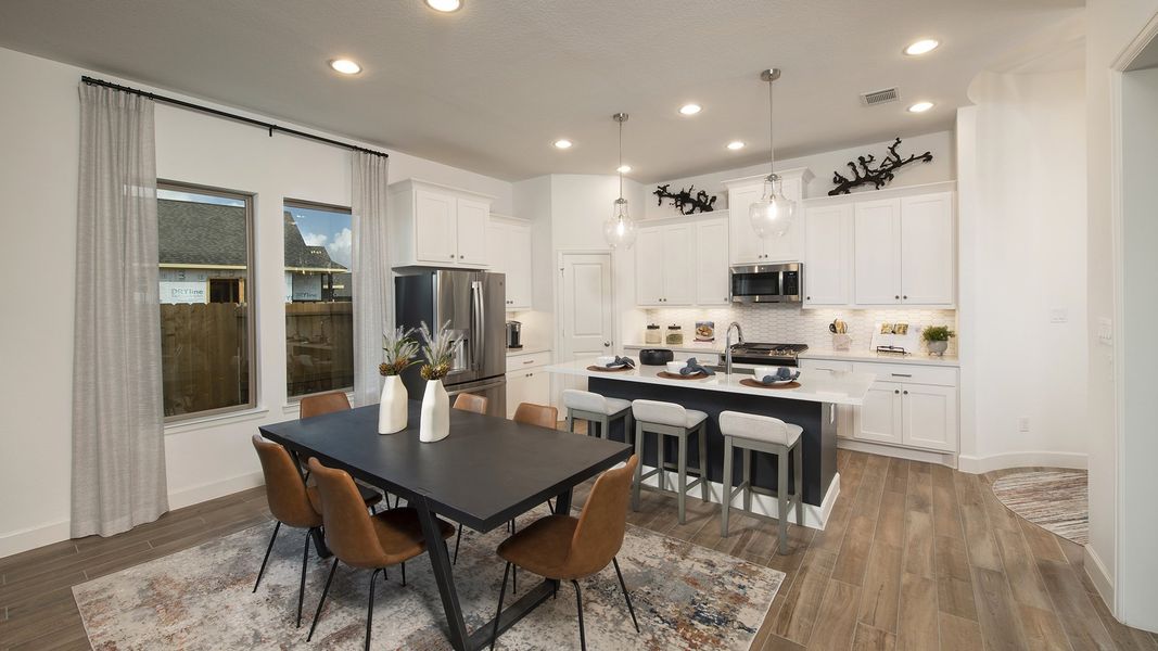 Furnished interior view inside a new home in Woodhavyn, Magnolia (Image 13).