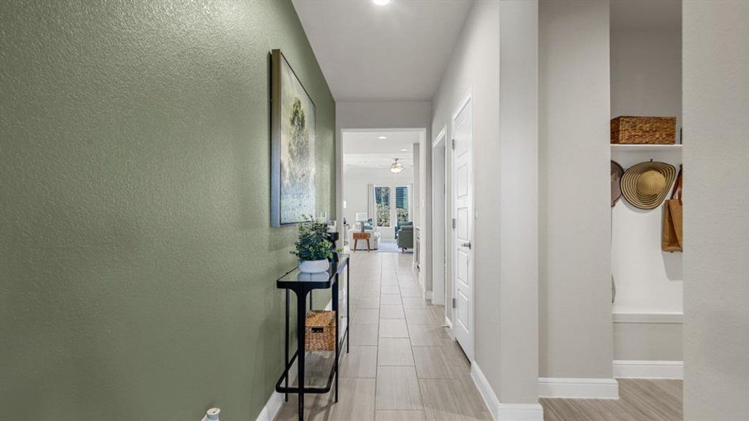 Furnished interior view inside a new home in Treeline, Justin (Image 20).