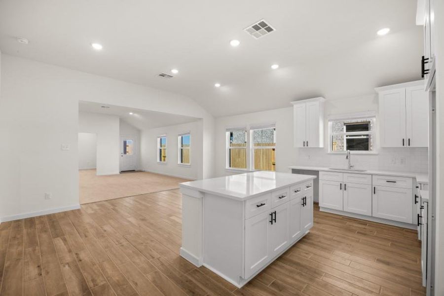 Furnished interior view inside a new home in Ashland, Angleton (Image 7).