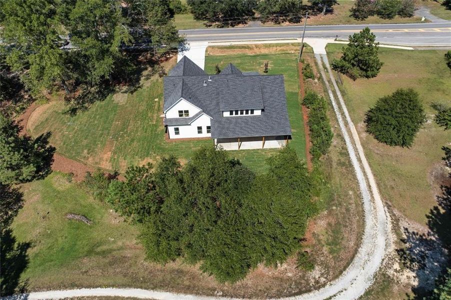 Front exterior of a new home in , Powder Springs, GA, highlighting curb appeal (Image 30).
