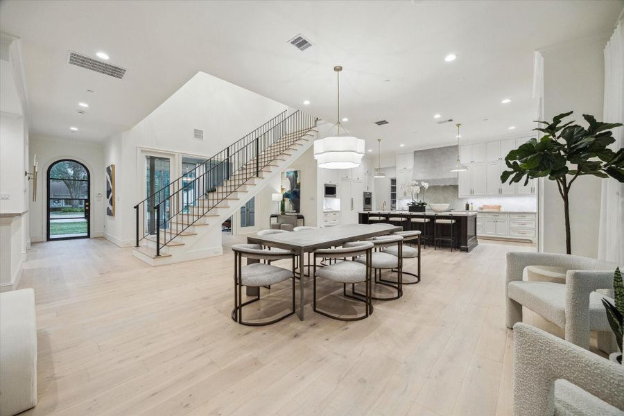 Furnished interior view inside a new home in , Houston (Image 15).