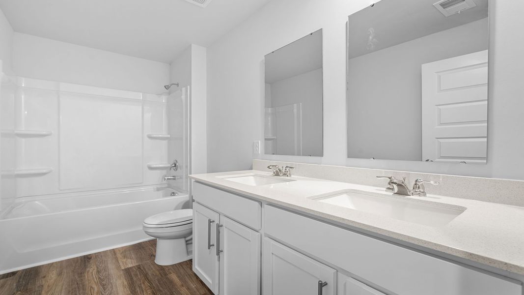 Furnished interior view inside a new home in Leatherstone, Blythewood (Image 18).