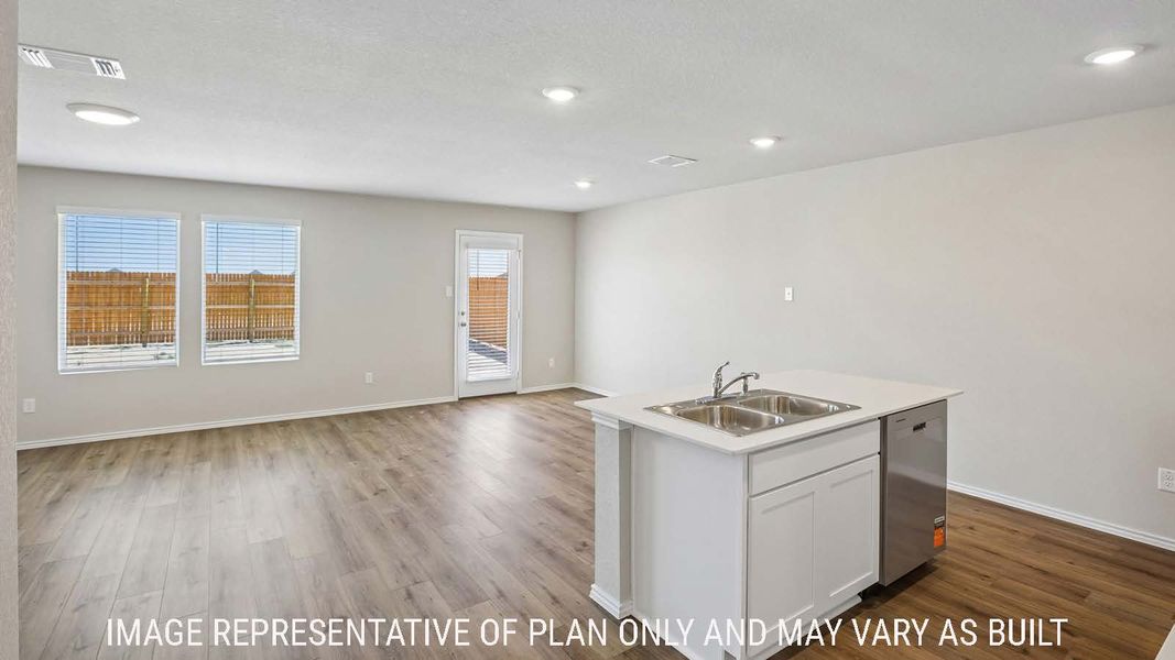 Spacious, unfurnished interior of a new home in Eastern Wells, Jarrell (Image 10).