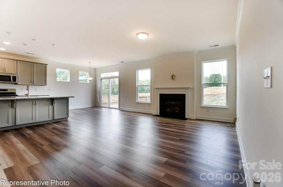 Spacious, unfurnished interior of a new home in Ashton Park, Monroe (Image 25).
