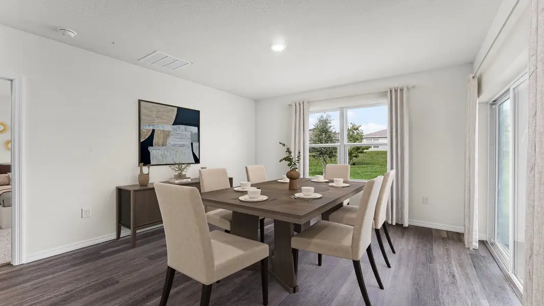 Furnished interior view inside a new home in Fountain View, Ormond Beach (Image 4).