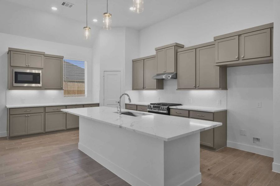 Furnished interior view inside a new home in Attwater 55s, Waller (Image 4).