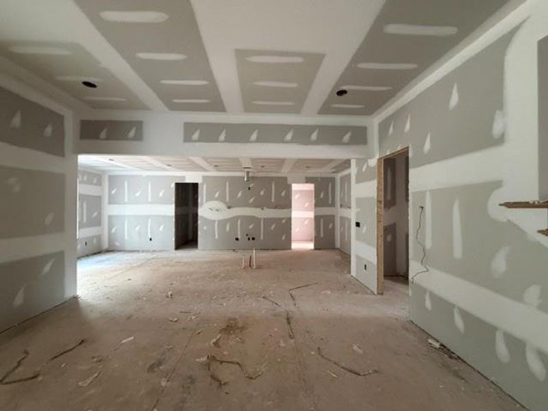 In-progress construction of a new home in , Buford, GA (Image 9).