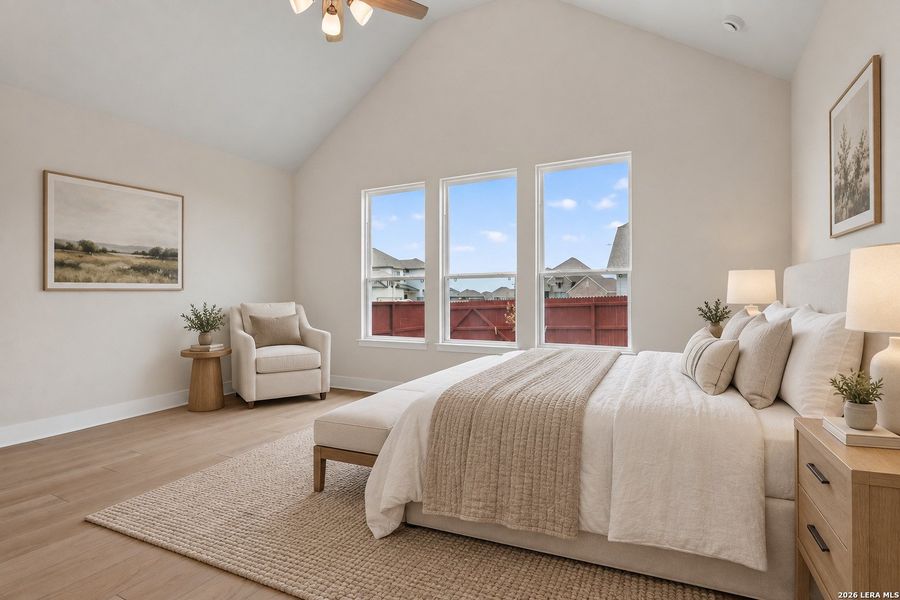 Furnished interior view inside a new home in Megan's Landing, Castroville (Image 8).