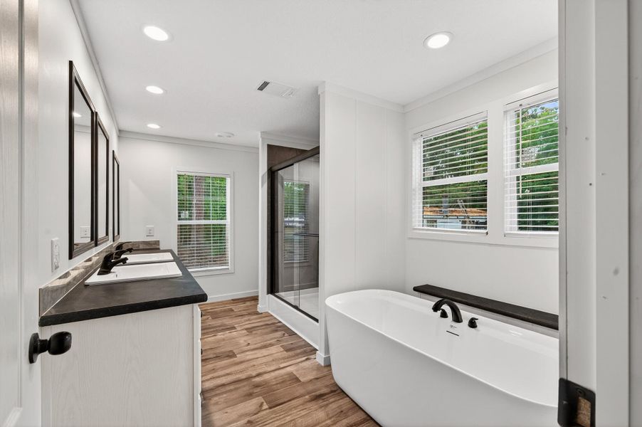 Furnished interior view inside a new home in , Eutawville (Image 13).