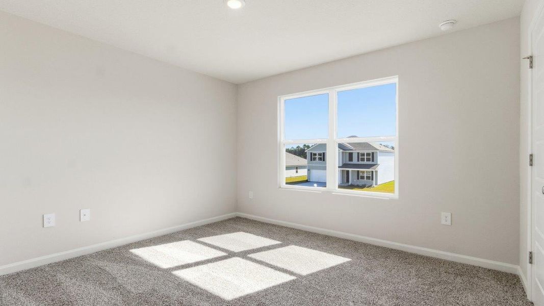 Spacious, unfurnished interior of a new home in Wesley Park, Crawfordville (Image 32).