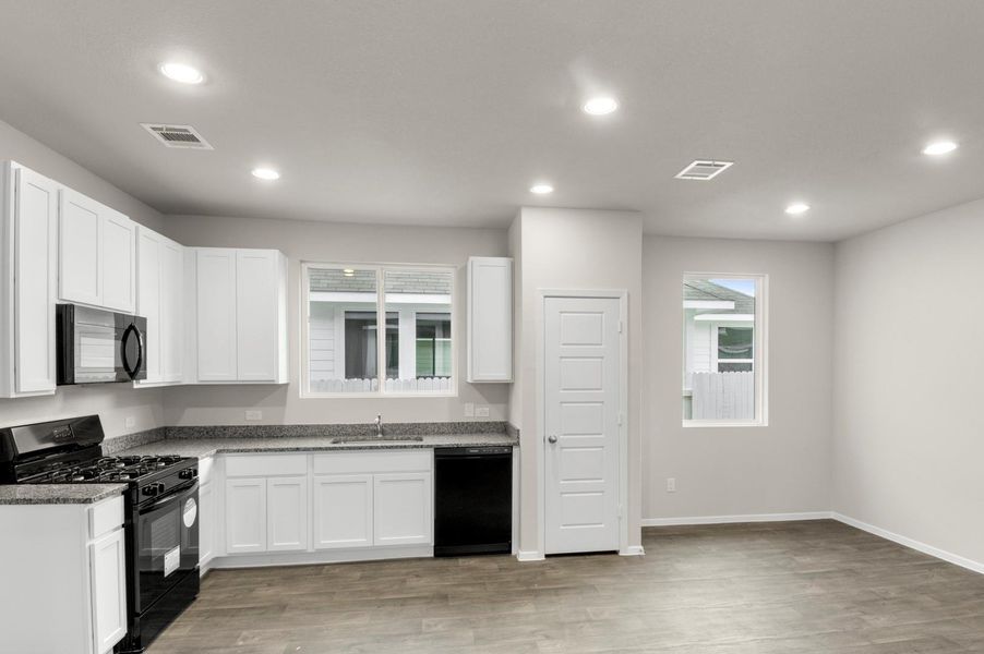 Furnished interior view inside a new home in Casetta Ranch, Kyle (Image 9).