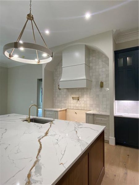 Furnished interior view inside a new home in , Acworth (Image 6).