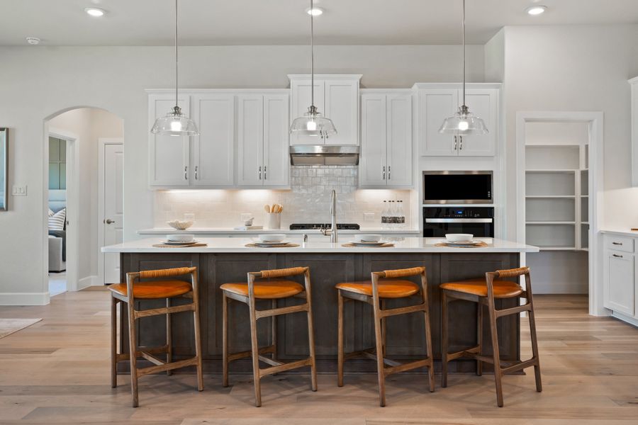 Representative furnished interior of a home built from the Driftwood by Beazer Homes in Enclave at Legacy Hills, Celina (Image 8).
