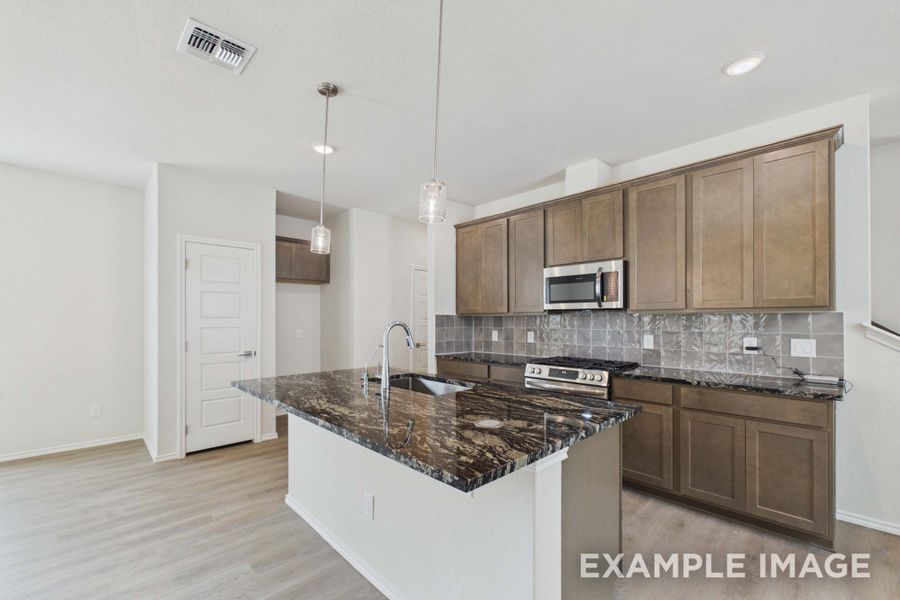 Representative furnished interior of a home built from the The Charlotte D by Davidson Homes LLC in Buffalo Way Villas, Houston (Image 6). Representative furnished interior of a home built from the The Charlotte D by Davidson Homes LLC in Buffalo Way Villas, Houston (Image 6).