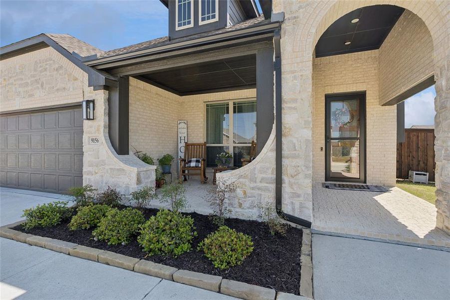 Exterior details and patio area of a home in , Fort Worth (Image 21).