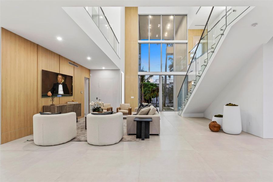 Furnished interior view inside a new home in , Fort Lauderdale (Image 5).