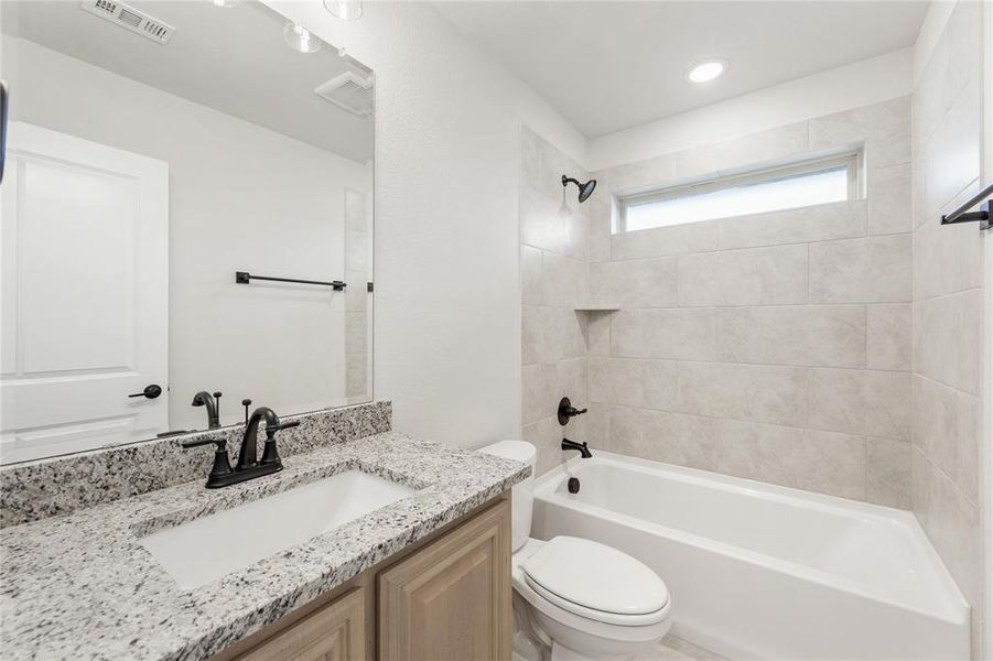 Furnished interior view inside a new home in Waterscape Classic 50s, Royse City (Image 9). Furnished interior view inside a new home in Waterscape Classic 50s, Royse City (Image 9).