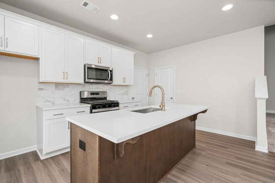 Furnished interior view inside a new home in , Auburn (Image 10).