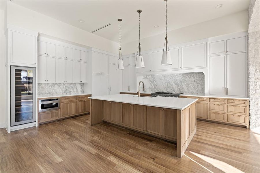 Furnished interior view inside a new home in , Dallas (Image 15).