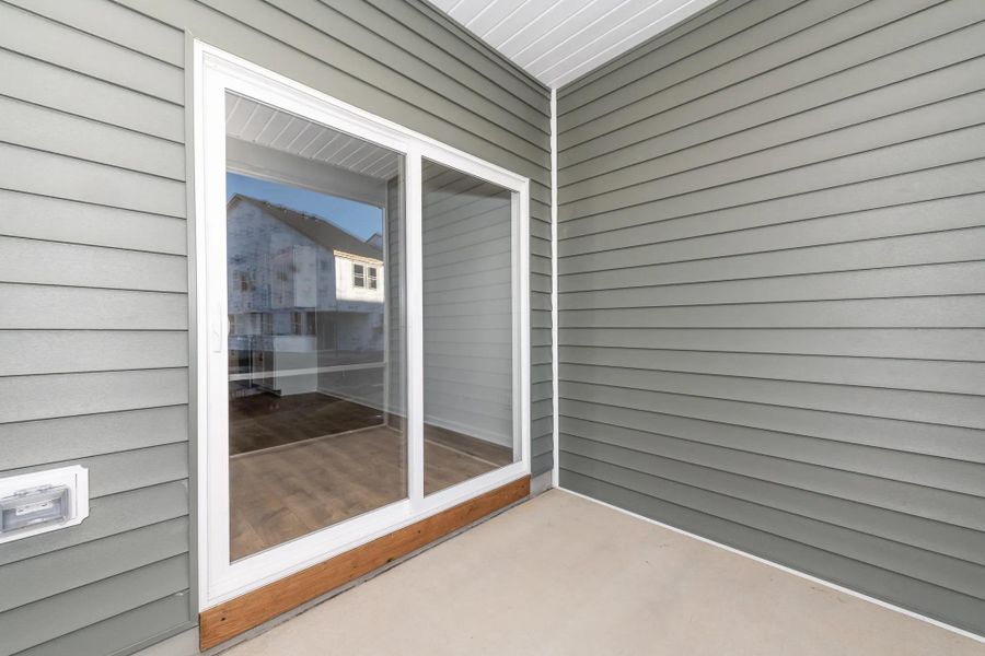 Southport A outdoor living area