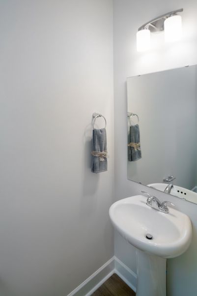 Representative furnished interior of a home built from the The Kennedy by Cothran Homes in Holly Ridge, Greenville (Image 17).