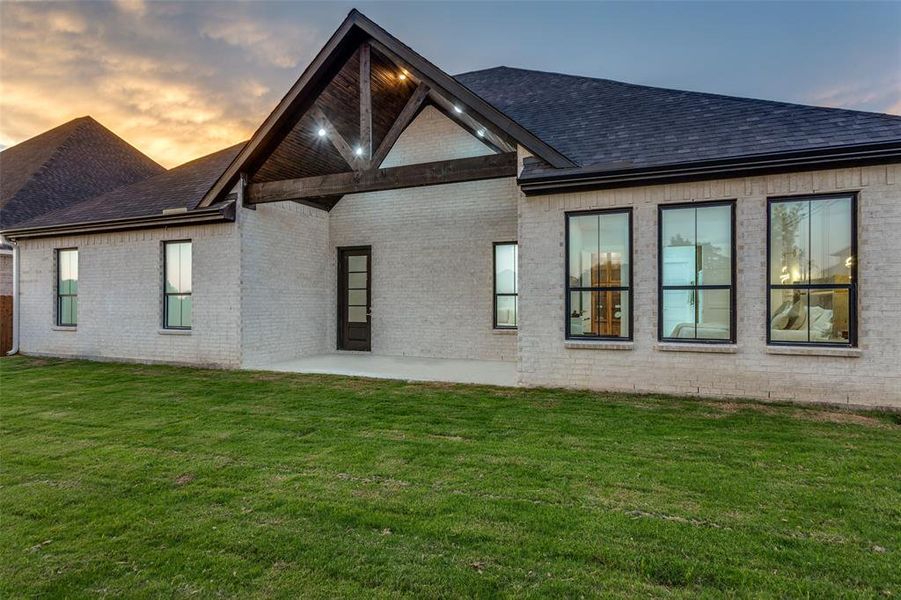 Exterior details and patio area of a home in , Burleson (Image 21). Exterior details and patio area of a home in , Burleson (Image 21).