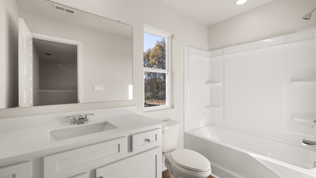Furnished interior view inside a new home in Brookland Commons, Monroe (Image 11).