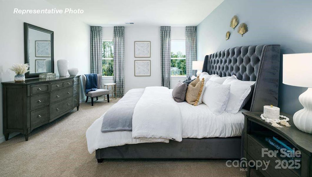 Furnished interior view inside a new home in Sonoma Hills, Charlotte (Image 9).