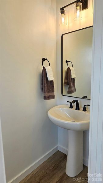 Close-up of interior finishes inside a home in , Hickory (Image 17).