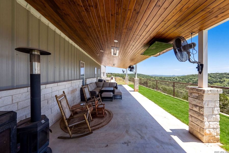 Exterior details and patio area of a home in , Bandera (Image 24). Exterior details and patio area of a home in , Bandera (Image 24).