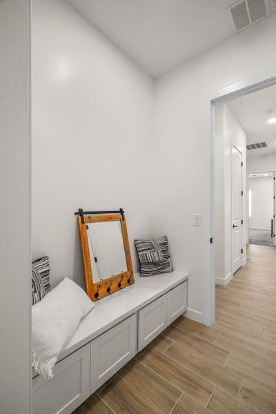 Representative furnished interior of a home built from the Escondido by LEH. Homes in Verdancia, El Paso (Image 59).
