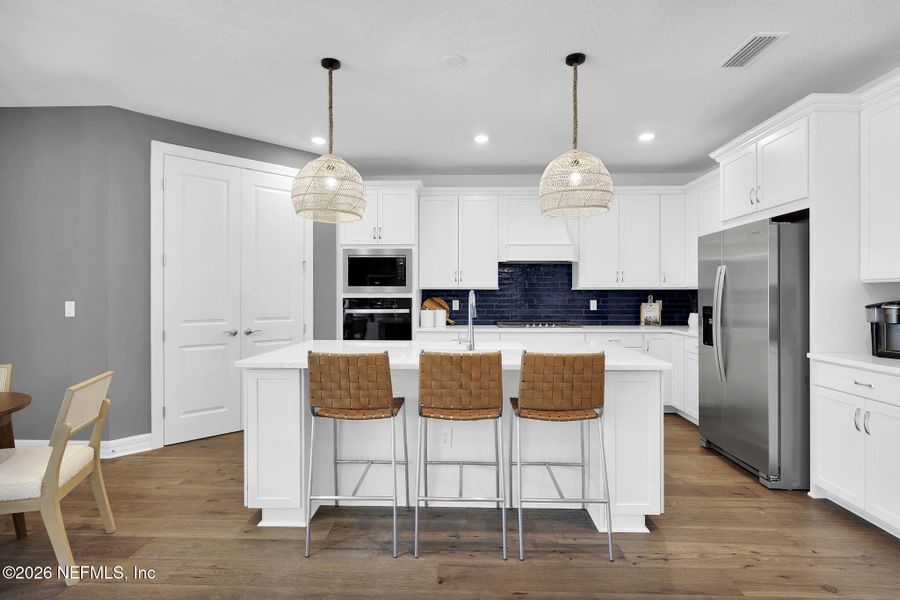 Furnished interior view inside a new home in , Jacksonville (Image 15).