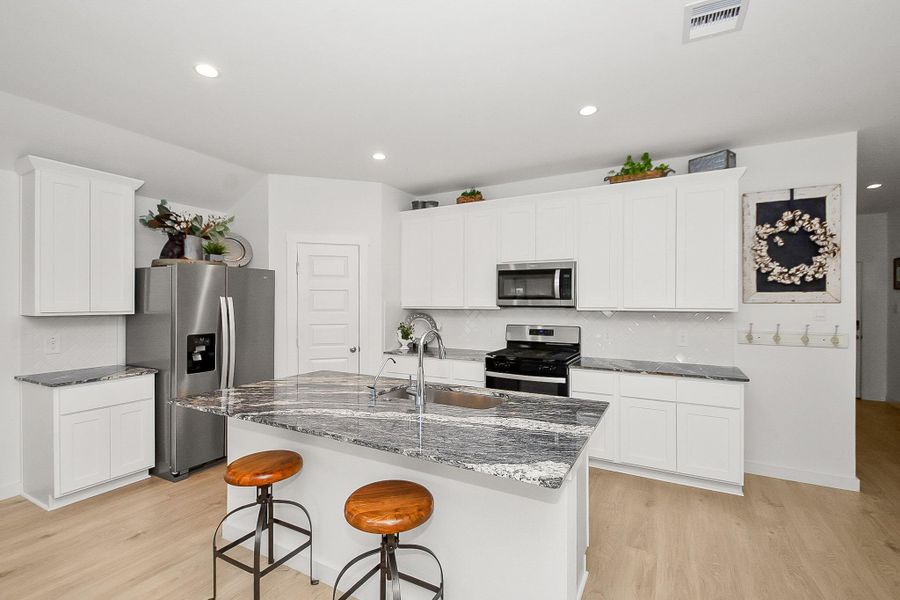 Furnished interior view inside a new home in , Richmond (Image 4).