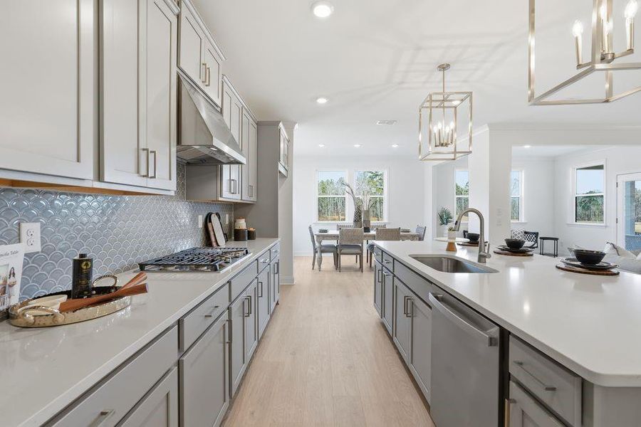 Furnished interior view inside a new home in Reserve at Hickory Walk, Kennesaw (Image 18). Furnished interior view inside a new home in Reserve at Hickory Walk, Kennesaw (Image 18).