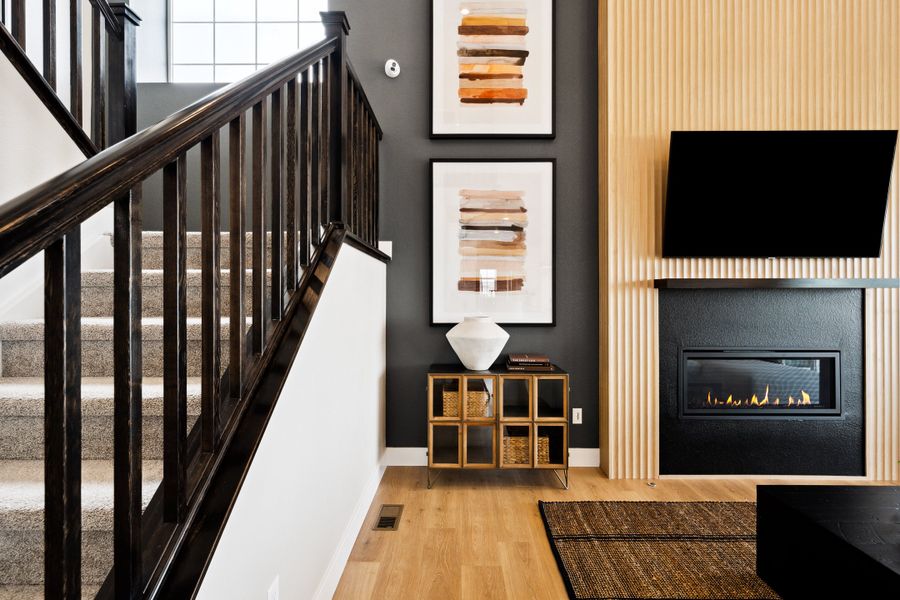 Furnished interior view inside a new home in Sterling Ranch Ascent Village, Littleton (Image 21).