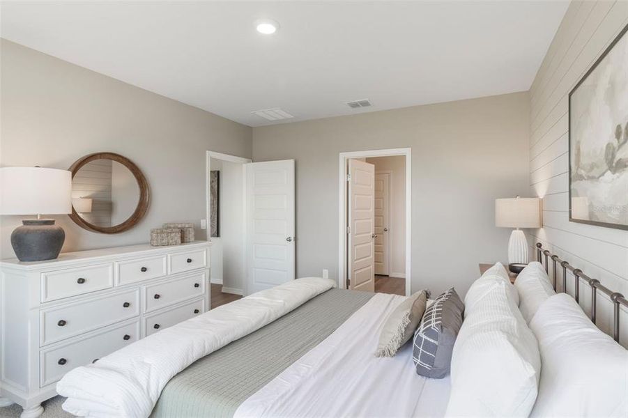 Furnished interior view inside a new home in Fox Branch, Lakeland (Image 4). Furnished interior view inside a new home in Fox Branch, Lakeland (Image 4).