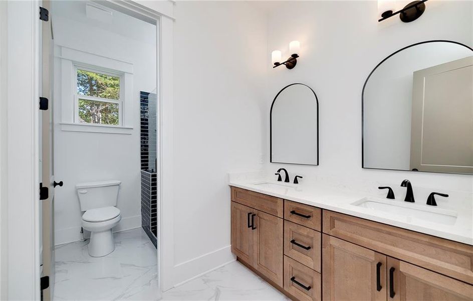 Furnished interior view inside a new home in , Dawsonville (Image 12).