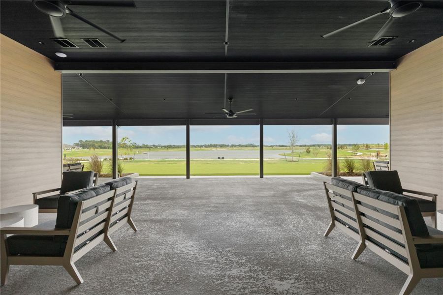 Exterior details and patio area of a home in Riceland, Mont Belvieu (Image 23).