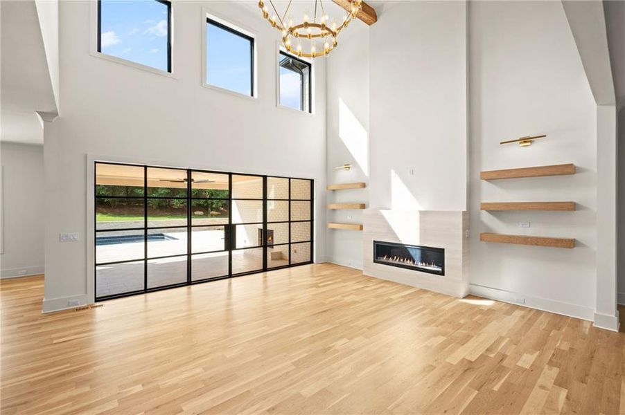 Spacious, unfurnished interior of a new home in , Marietta (Image 26).
