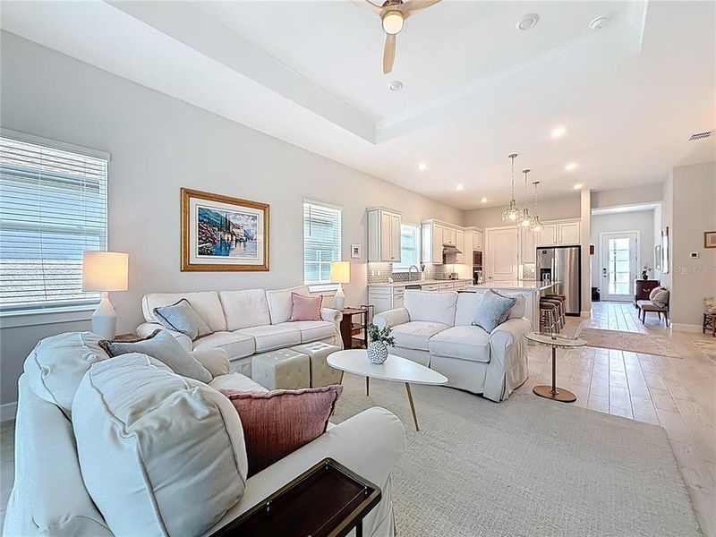 Furnished interior view inside a new home in , Ocala (Image 18).
