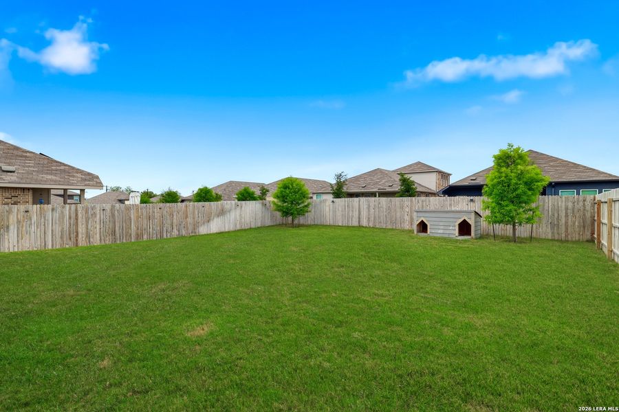 Exterior details and patio area of a home in Brookmill, San Antonio (Image 3).