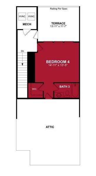 Beazer Homes Bayside Baltic Floorplan