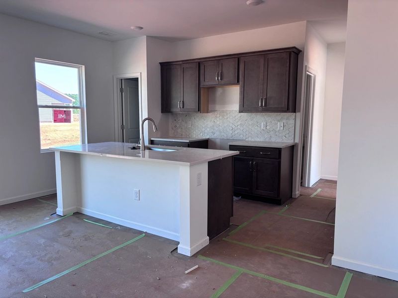 In-progress construction of a new home in Middleton Farms, Middlesex, NC (Image 15).