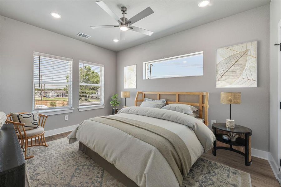 Furnished interior view inside a new home in , Stephenville (Image 9). Furnished interior view inside a new home in , Stephenville (Image 9).
