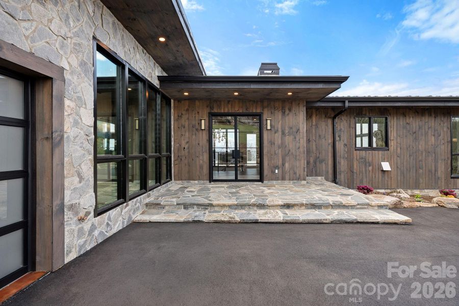 Exterior details and patio area of a home in , Banner Elk (Image 23).